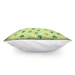 St. Patrick's Day Buffalo Plaid Print Pillow Cover
