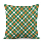 St. Patrick's Day Plaid Pattern Print Pillow Cover