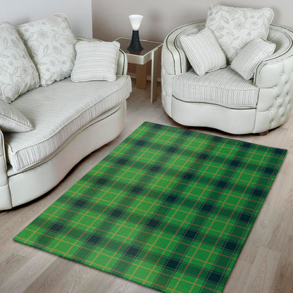 St. Patrick's Day Scottish Plaid Print Area Rug