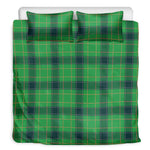 St. Patrick's Day Scottish Plaid Print Duvet Cover Bedding Set