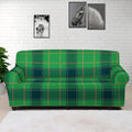 St. Patrick's Day Scottish Plaid Print Sofa Cover