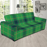 St. Patrick's Day Scottish Plaid Print Sofa Slipcover