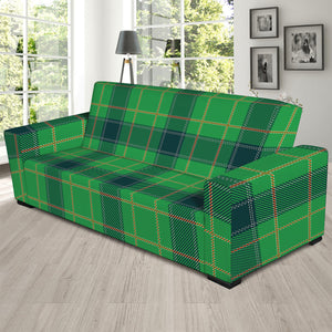 St. Patrick's Day Scottish Plaid Print Sofa Slipcover