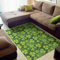 St. Patrick's Day Shamrock Pattern Print Floor Mat
