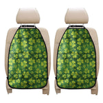 St. Patrick's Day Shamrock Pattern Print Car Seat Organizers