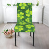 St. Patrick's Day Shamrock Pattern Print Dining Chair Slipcover