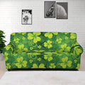 St. Patrick's Day Shamrock Pattern Print Sofa Cover