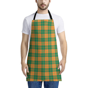 St. Patrick's Day Stewart Plaid Print Apron