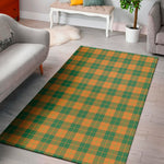 St. Patrick's Day Stewart Plaid Print Area Rug