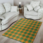 St. Patrick's Day Stewart Plaid Print Area Rug