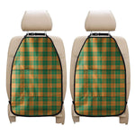 St. Patrick's Day Stewart Plaid Print Car Seat Organizers