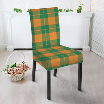St. Patrick's Day Stewart Plaid Print Dining Chair Slipcover