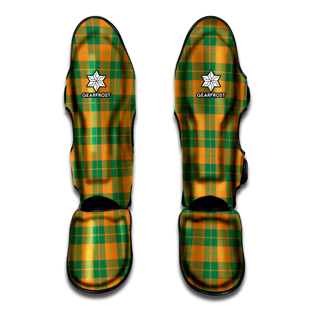 St. Patrick's Day Stewart Plaid Print Muay Thai Shin Guard