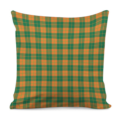 St. Patrick's Day Stewart Plaid Print Pillow Cover