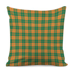 St. Patrick's Day Stewart Plaid Print Pillow Cover