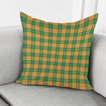 St. Patrick's Day Stewart Plaid Print Pillow Cover