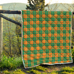 St. Patrick's Day Stewart Plaid Print Quilt