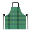 St. Patrick's Day Tartan Pattern Print Apron