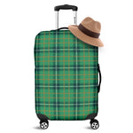 St. Patrick's Day Tartan Pattern Print Luggage Cover