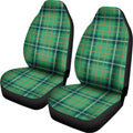 St. Patrick's Day Tartan Pattern Print Universal Fit Car Seat Covers