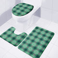 St. Patrick's Day Tartan Print 3 Piece Bath Mat Set