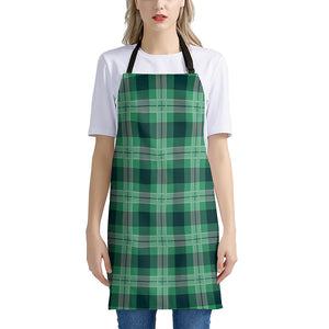 St. Patrick's Day Tartan Print Apron