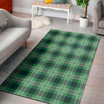 St. Patrick's Day Tartan Print Area Rug