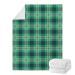 St. Patrick's Day Tartan Print Blanket
