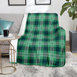 St. Patrick's Day Tartan Print Blanket
