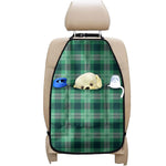 St. Patrick's Day Tartan Print Car Seat Organizers