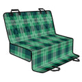 St. Patrick's Day Tartan Print Pet Car Back Seat Cover
