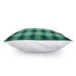 St. Patrick's Day Tartan Print Pillow Cover