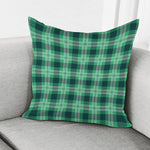 St. Patrick's Day Tartan Print Pillow Cover