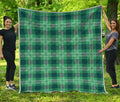 St. Patrick's Day Tartan Print Quilt