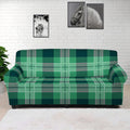 St. Patrick's Day Tartan Print Sofa Cover
