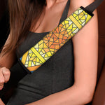 Stained Glass Star of David Print Car Seat Belt Covers