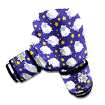 Star And Sheep Pattern Print Boxing Gloves