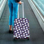 Star And Sheep Pattern Print Luggage Cover