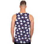 Star And Sheep Pattern Print Men's Tank Top