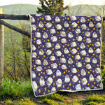 Star And Sheep Pattern Print Quilt