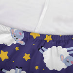 Star And Sheep Pattern Print Sofa Cover