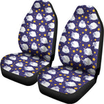 Star And Sheep Pattern Print Universal Fit Car Seat Covers