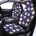 Star And Sheep Pattern Print Universal Fit Car Seat Covers