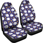 Star And Sheep Pattern Print Universal Fit Car Seat Covers