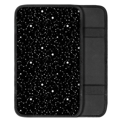 Star Constellations Pattern Print Car Center Console Cover