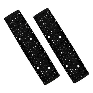 Star Constellations Pattern Print Car Seat Belt Covers