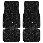 Star Constellations Pattern Print Front and Back Car Floor Mats