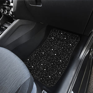 Star Constellations Pattern Print Front and Back Car Floor Mats