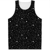 Star Constellations Pattern Print Men's Tank Top