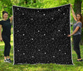 Star Constellations Pattern Print Quilt